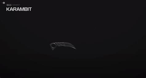 cod karambit|Karambit Best Loadout and Build